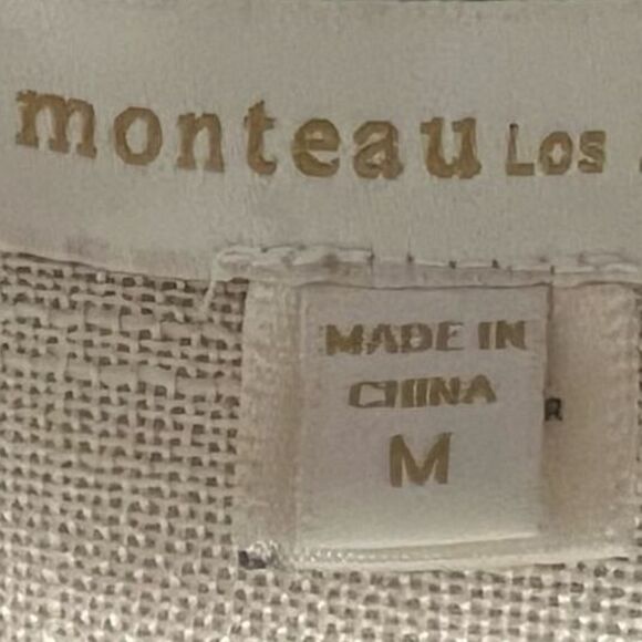 Juniors Monteau 3/4 Sleeve Shirt-Medium - Picture 5 of 5